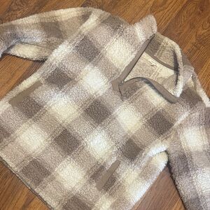 Maurices Beige Sherpa Jacket